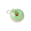 Quick Rebound Donut Bread Squeeze Toy Keychain Simulated Food Slow Rebound Keyring  New Year Gift