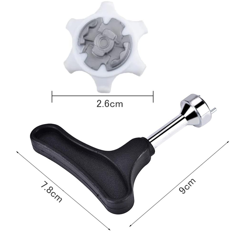 YIBOOOM Replacement Golf Shoes Spikes Studs Golf Replacement Spikes Studs
