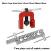 Tube Cutter Flaring Tool Kit Tube Expander Expansion Mouthparts Pipe Cutter Reamer Device For Copper Tube Flaring Tools 6-15Mm