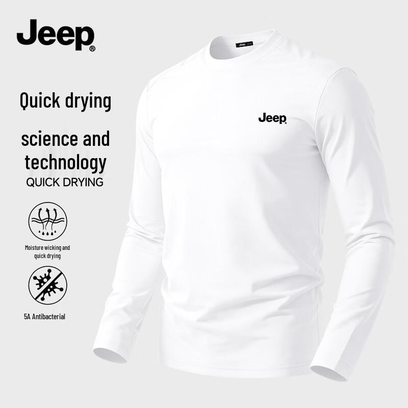 

JEEP Men s Outdoor Sports Quick-Dry Long-Sleeve T-Shirt Z 3XL