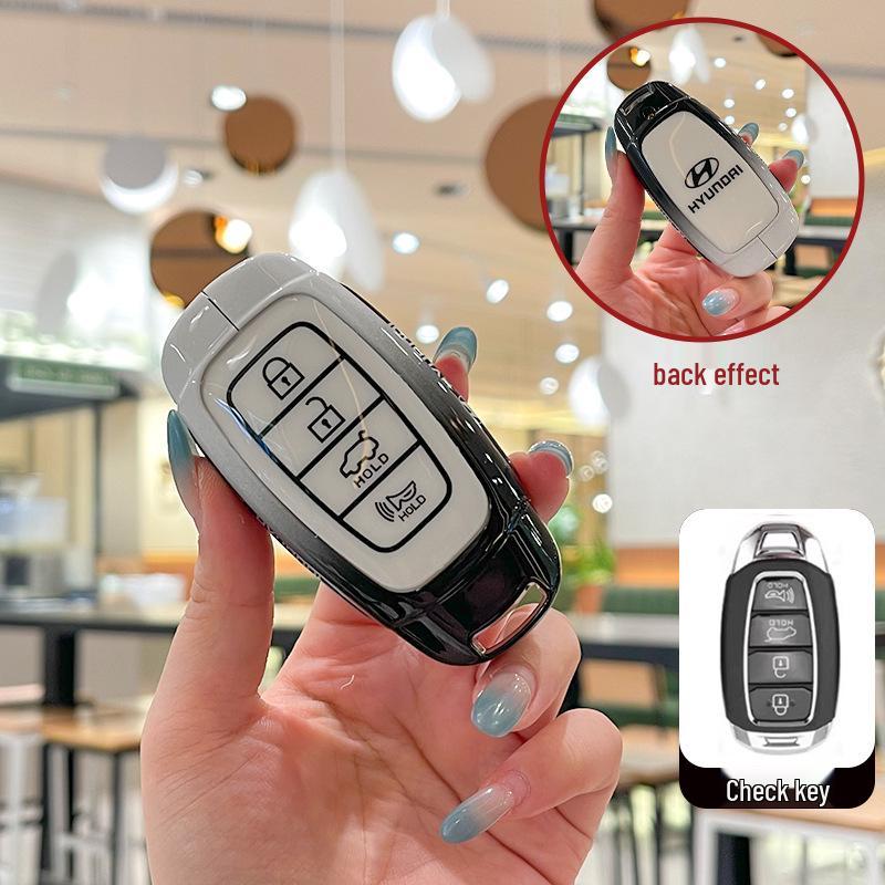 2021-2023 Hyundai CUSTO Key Case: Metal Car Key Buckle Shell