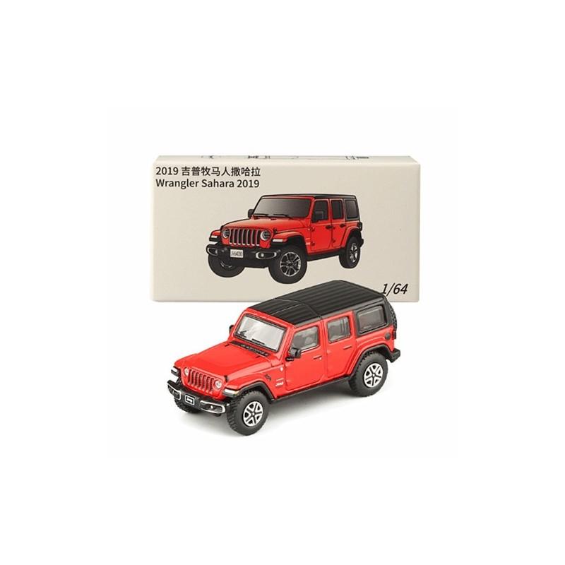 Alloy Off-road Vehicle Model Toy Car Wrangler Suspension Slide 164 Scale