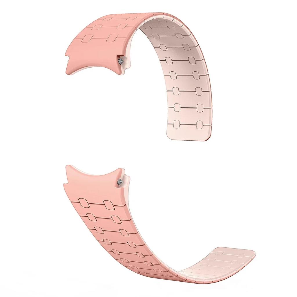 Magnetic Silicone Strap for Samsung Galaxy Watch7 44mm 40mm Sport Watchband 20mm Band Bracelet Galaxy Watch 6 Classic 43mm 47mm