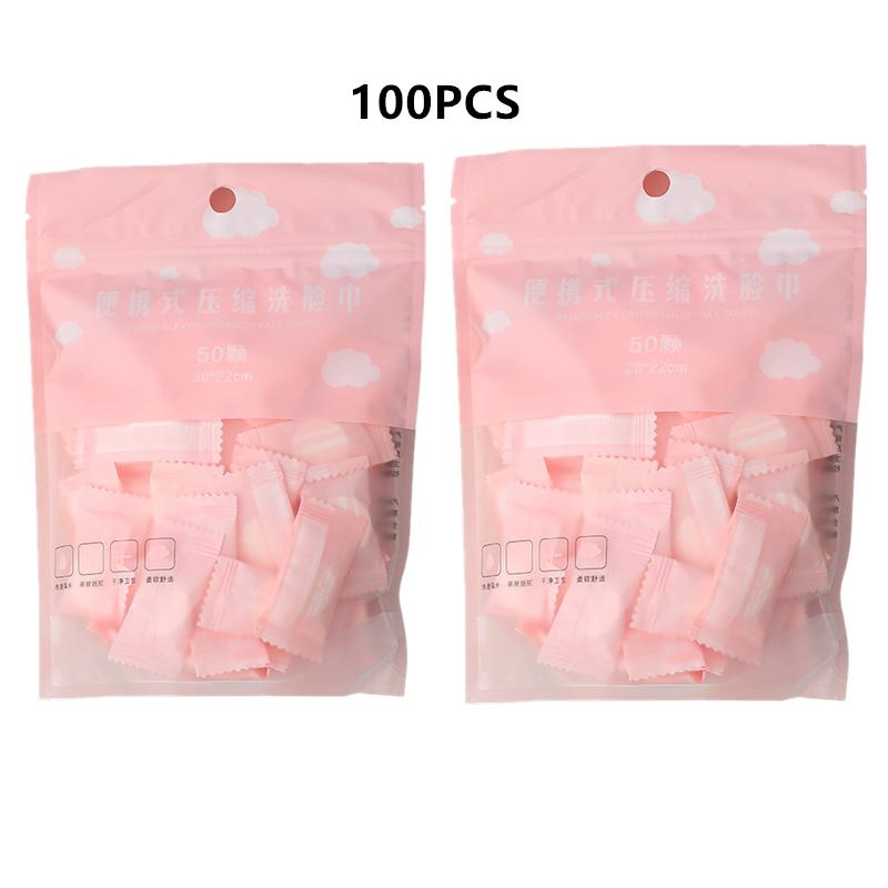 20/50PCS Mini Compressed Towel Disposable Capsules Towels Magic Face Care Tablet Outdoor Travel Cloth Wipes Paper Tissue