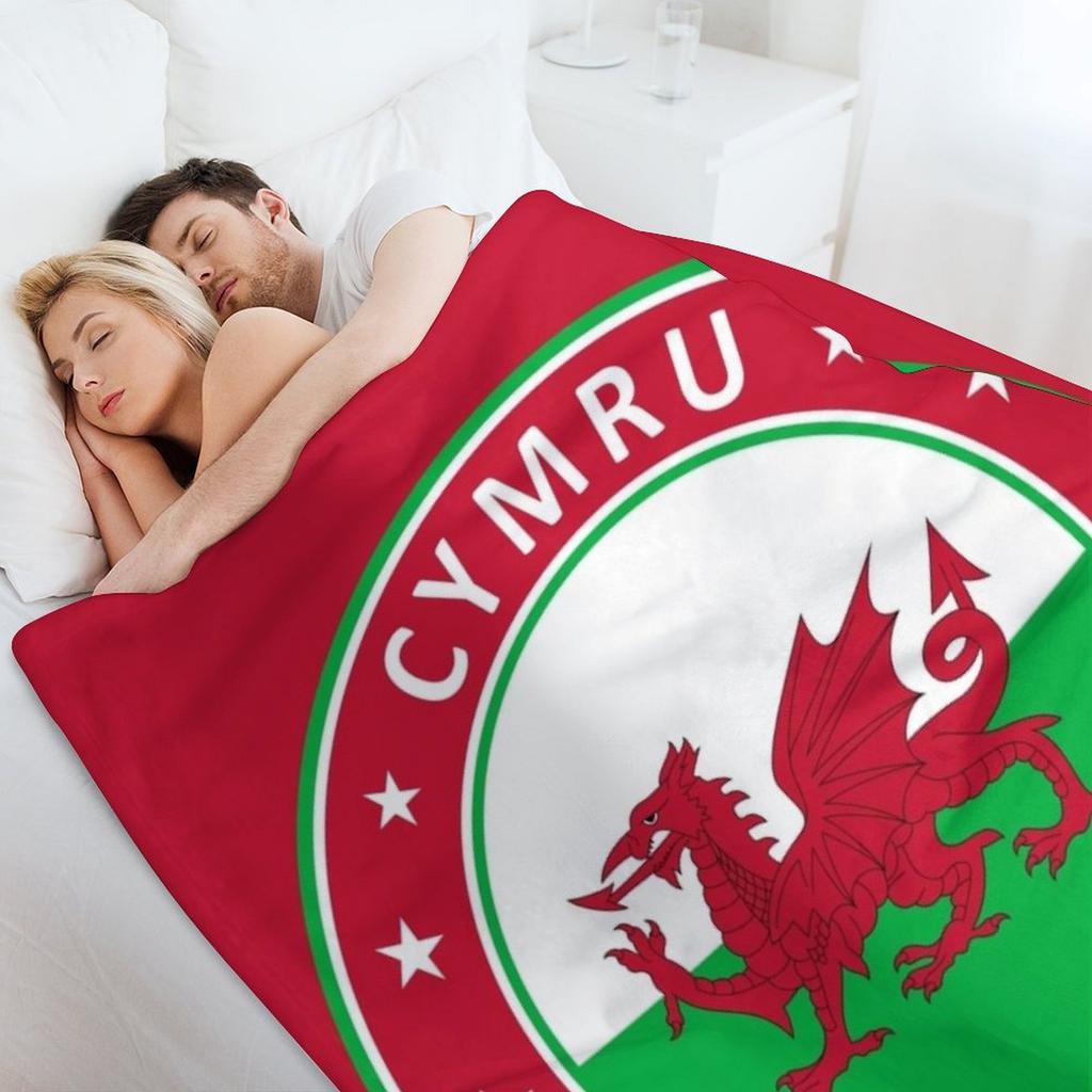 Wales, Cymru Throw Blanket Cozy Microfiber Throw Blanket For Home Bedroom
