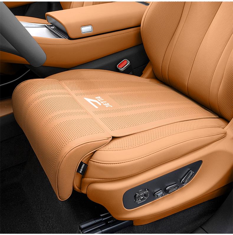 Jetta Car Seat Cushion with Leg Rest & Lumbar Support for VA3/VA7/VS5/VS7 - Four Seasons Universal