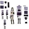 Naruto Hyuga Hinata Cosplay Costume Halloween Outfit Carnival Set Gift