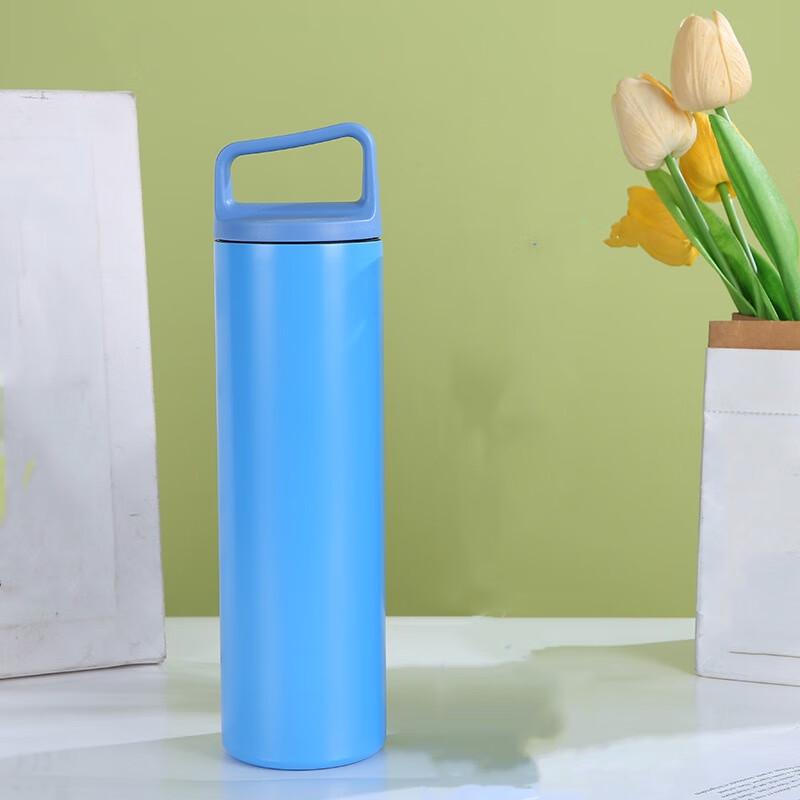 BEANBEANLOVE 304 Stainless Steel Insulated Sports Bottle with Handle