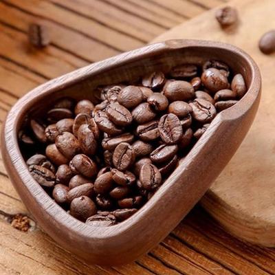 Kaffee Dosierbecher Set Antistatische Holz Bohnenwaage mit Messlöffel Kaffeebohnen Werkzeug für Espresso Tee