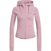 Slim Knit Solid Color Hooded Fitted Long Sleeve Jacket Women Jackets KH2700