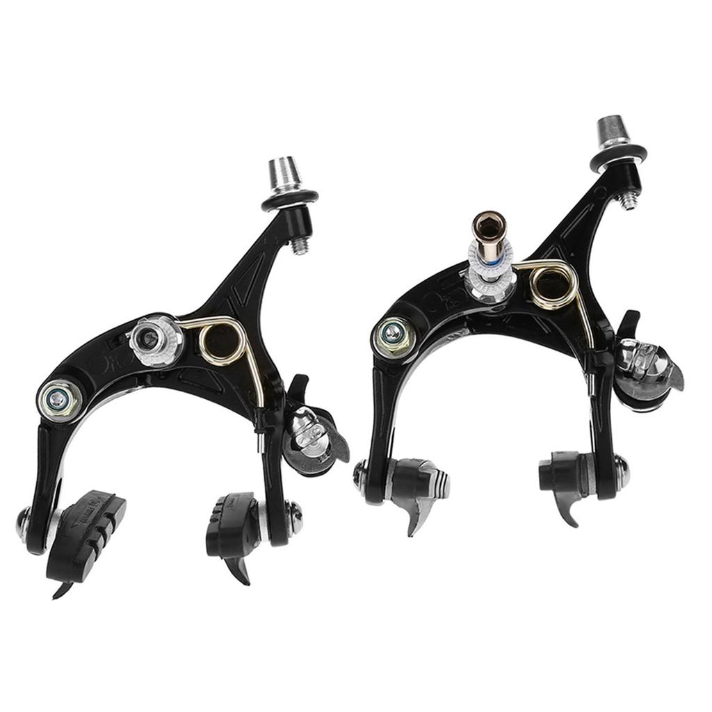 1 Pair Road Bike V Shape Mechanical Dual Pivot Brake Set Repair Parts Accessory