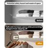 4 pcs plastic closet rod end caps, 5/16 Inch/8mm ID Wire Shelf End Caps, Spacer & Protector Covers for Closet System Wire Shelves