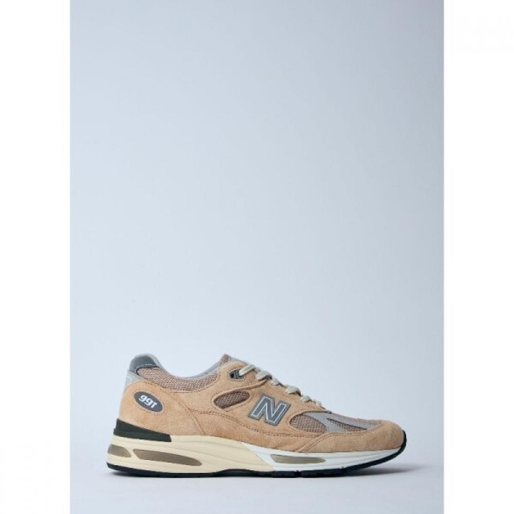 

New Balance Suede Mesh Panel Sneakers U991be2 US07.5