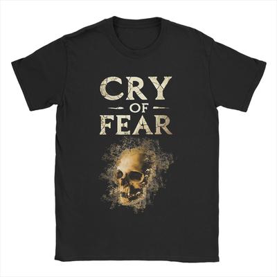Simon Henriksson Cry of Fear Druck T-Shirt für Unisex Damen Re Baumwolle T-Shirt Kleidung