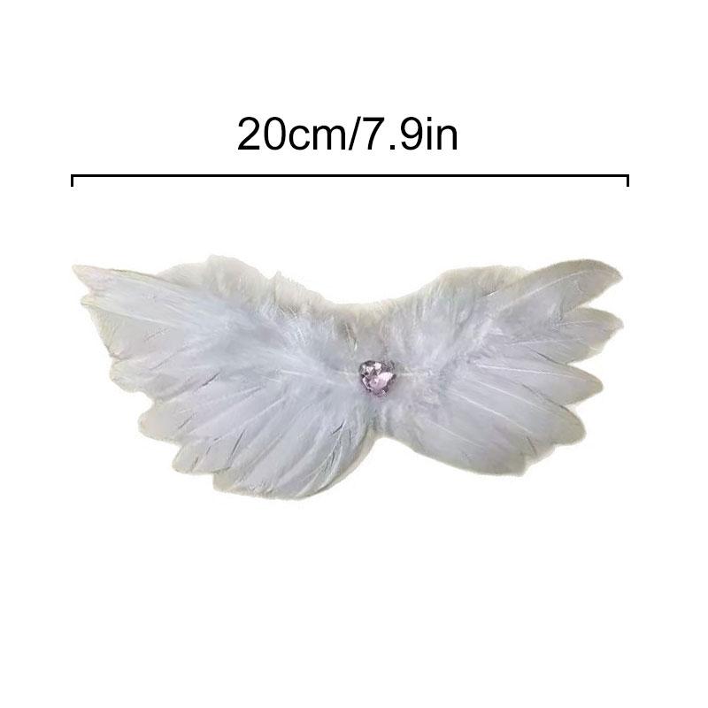 1Pc Big Gift Feather Sweet Hair Accessory Cool Hairpin Wing Hairpin 20CM