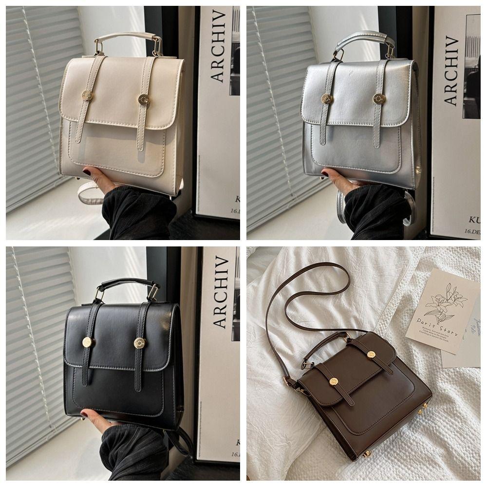 Minimalist College Style Ruckpack Retro Travel Backpack Casual Square Crossbody Bag Gift