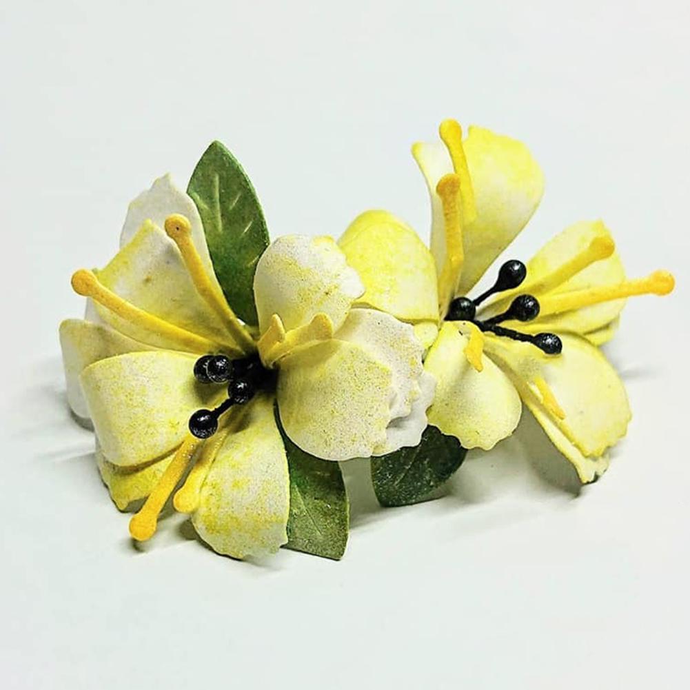 DIY Paradise Flower Petal Metal Cutting Die Scrapbooking Emboss Paper Card Craft Stencil Mold