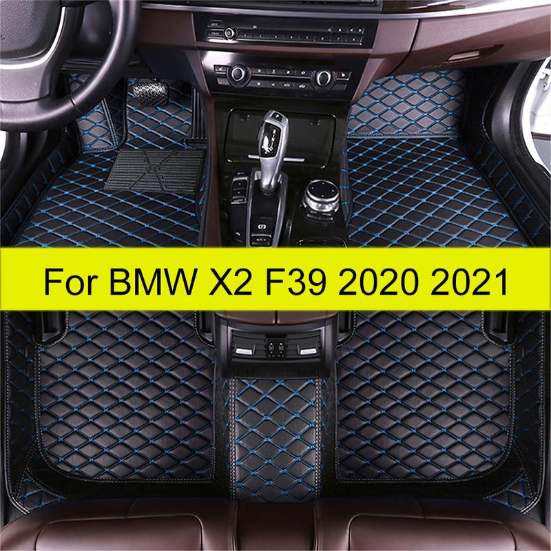 Car Floor Mats For BMW X2 F39    Auto Foot Pads Automobile Carpet Cover Interior Accessories