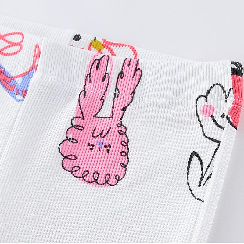 European and American Girls' Stylish Spring/Autumn Bell Bottom Knit Pants