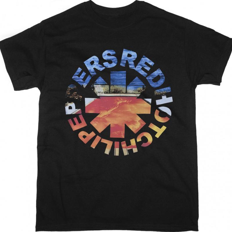 Red Hot Chili Peppers Californication Logo Black T-Shirt S разноцветный