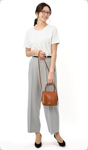 [Aoyama Clothing] [#Amazing] [Optical] Short Sleeve Crew Neck Top