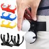 Rotating Dual Ball Clip Golf Holder Rotatable Claw Secure Grip Professional Foldable Portable Type 2 Balls Organizer Clamp Accessories Golfer Gift