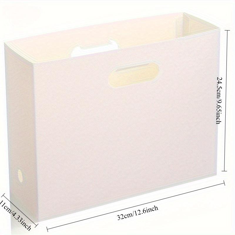 1 Stück Plastik Scrapbook Papier Aufbewahrungsbox, Faltbar 32*11*24.5cm Aktenordner, Geeignet für Bastelarbeiten