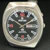 JAPAN VINTAGE RICOH R31 AUTOMATIC MENS BLACK COLOR DIAL WATCH a707686-1
