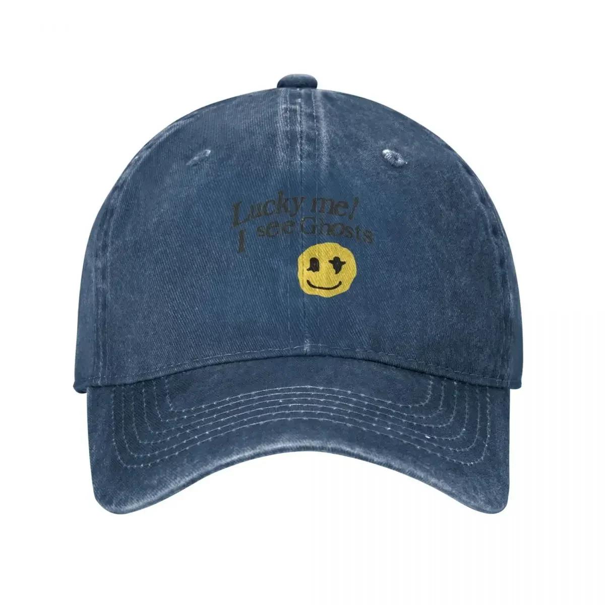 

Classic Kids See Ghosts Kanye West Baseball Caps Unisex Distressed Washed Snapback Hat Outdoor All Seasons Travel Gift Hats Cap One Size