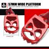 For Honda CRF450R CRF250R 2004-2020 Forged Foot Pegs Foot Rests Pedals CRF125R CRF250R 2002-2007 CRF 150R 250X 450X 250RX 450RX