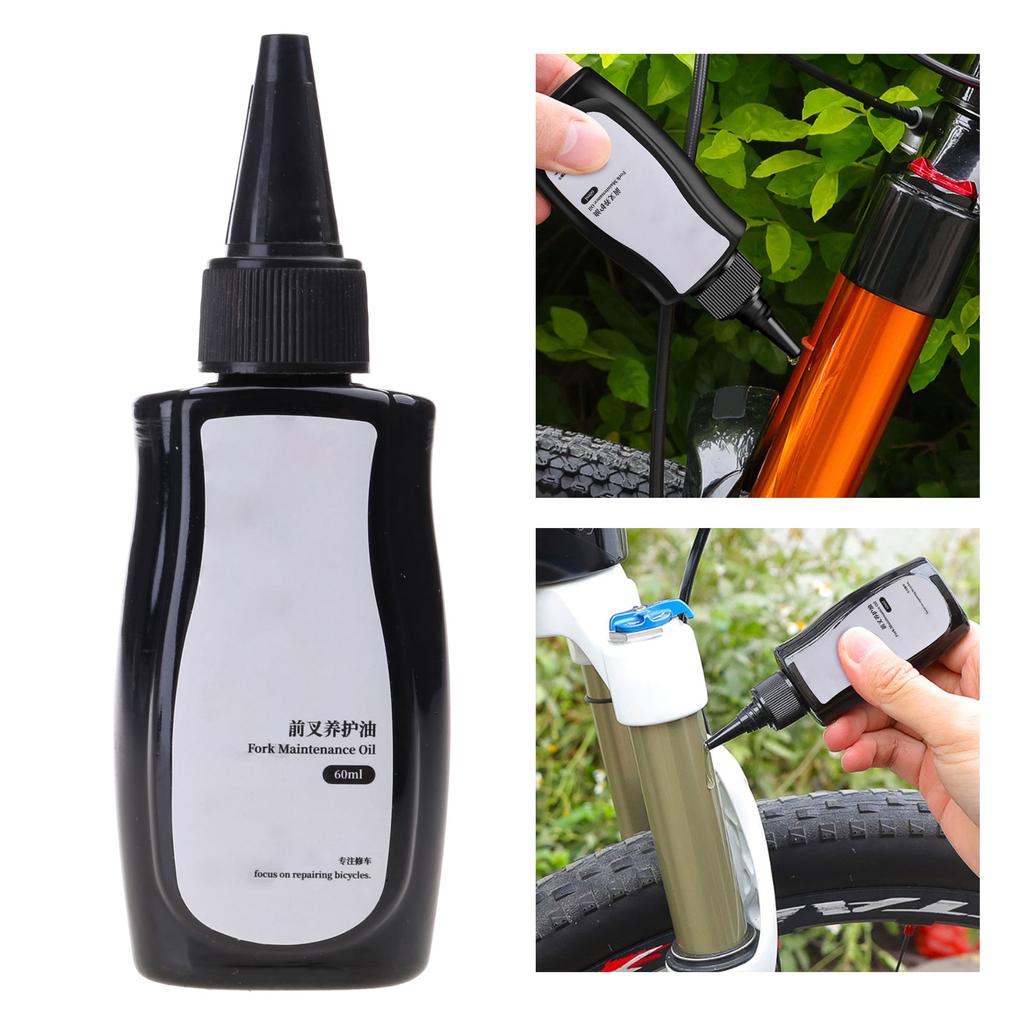 60ml Front Rear Shock Absorbers Greases Lubricants Mountain Bikes Front Fork Shock Absorbers Oil Rear Shock Maintenance Oil