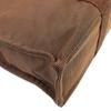 Excellent HERMES Tote Bag Her Line MM Serie button canvas handbag Brown Used