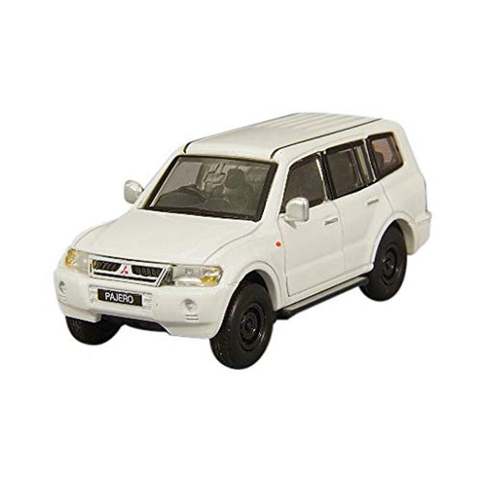 BM Creations Mitsubishi Pajero 2003 White RHD 1/64 Scale