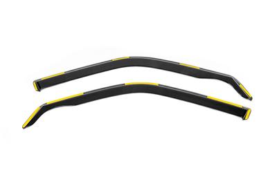 Windabweiser zum Einstecken Niken Luxury (2 Stück) für Volkswagen T5 Caravelle 2004-2010
