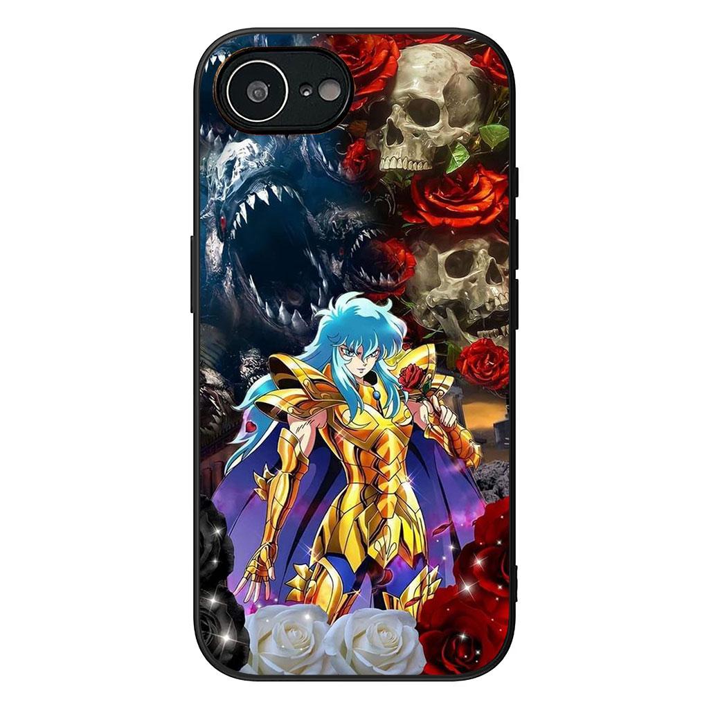 Cover for Samsung Galaxy S25 S24 S22 S23 FE Ultra Plus A56 A05 A06 A15 A16 A55 S7 Edge Phone Case Saints Cartoon Seiyas