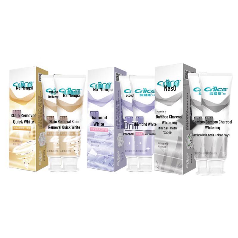 

NICE Whitening Toothpaste 6-Pack Combo