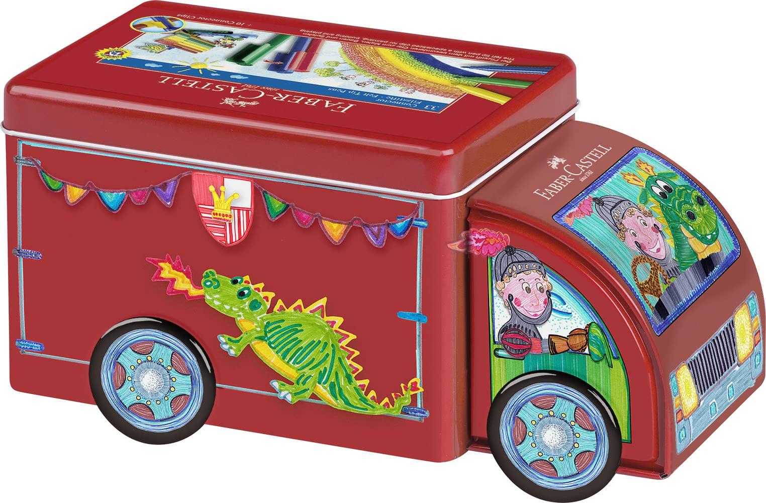 

Маркеры Connector Track 155533 Faber-Castell на водной основе, набор из 33 штук,