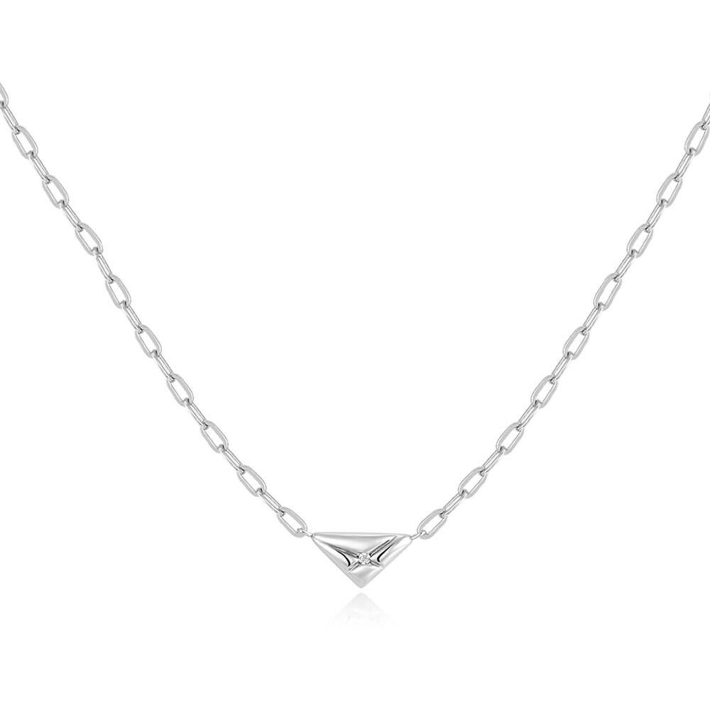 

Triangle 925 Silver Necklace N059-02H