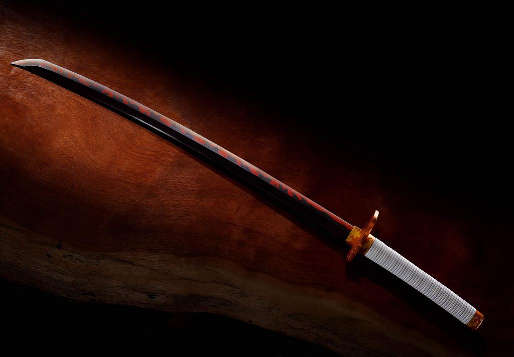 Tamashi Nations - Demon Slayer Nichirin Sword (Kyojuro Rengoku), Bandai Spirits Proplica