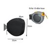 Garden Wall Mounted Hose Cover 420D Silver Coated Scalable Hose Reel Cover Waterproof Sun-Proof Wall Mounted Hose Bib Covers
