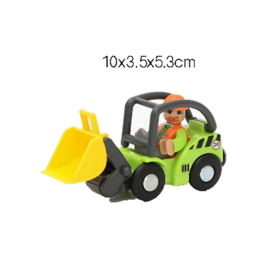 1PC Wooden Magnetic Train Car Locomotive Toy Wood Railway Car Truck Accessories Fit Biro Wooden Tracks Toys for Children Gifts