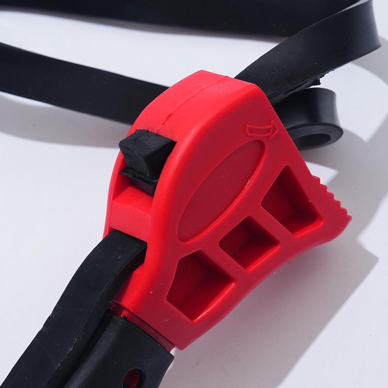 

6 & 8 Adjustable Multifunction Belt Wrench – Universal Tool for Auto Repair, Bottle Opening, and Filter Removal