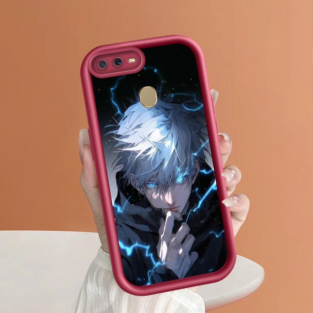 Weiche Silikon-Quadratleitern-Cartoon-Muster Vollständiger Kameraschutz Stoßfeste Hülle für OPPO Reno Realme OnePlus