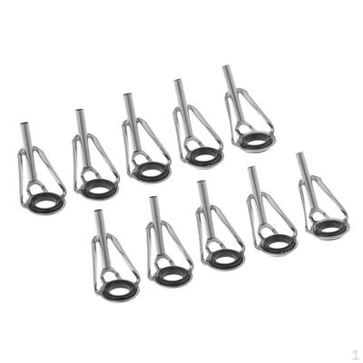 10pcs Fishing Rod Guide Replacement Repair 1.8-2.4mm