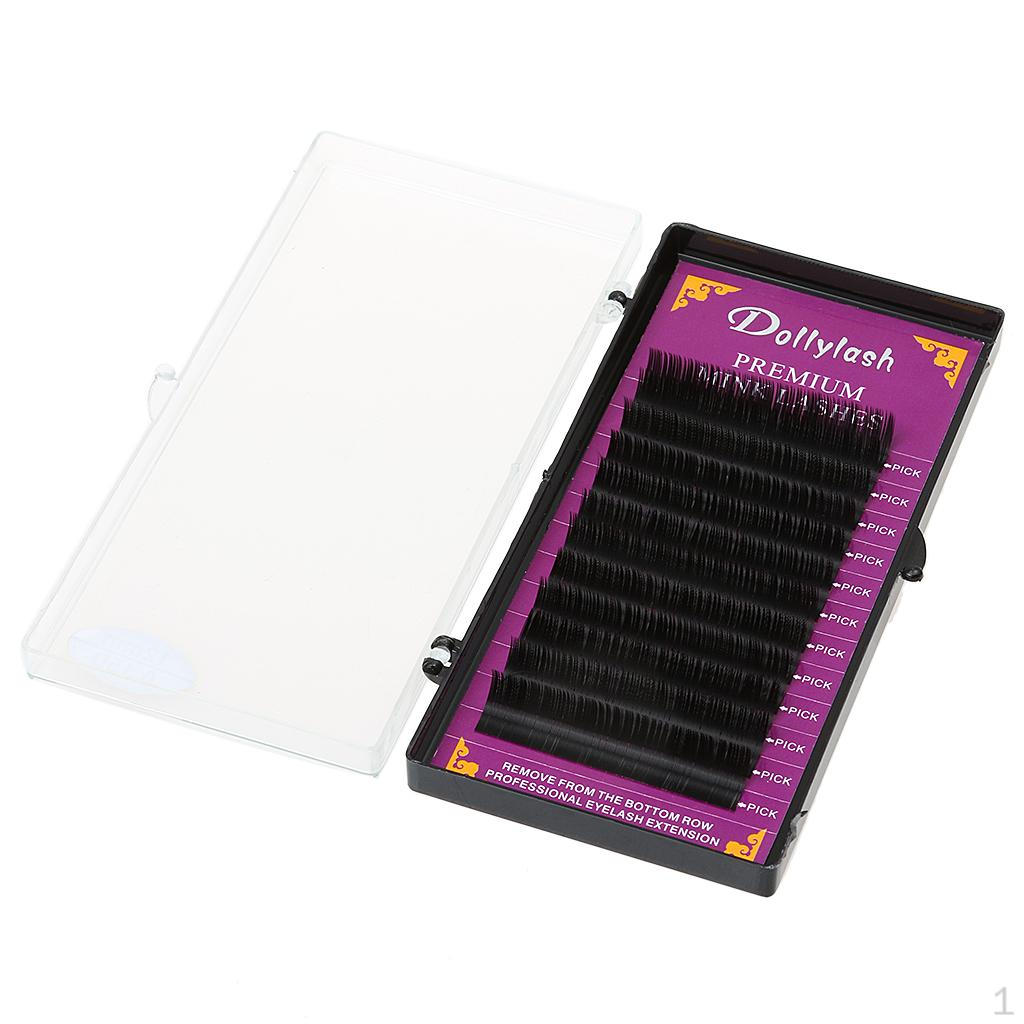 Nature Индивидуальное наращивание Ресницы для ресниц Blink Volume Tray 14mm 0.15D