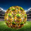 Masha and The Bear Print Size 5 Soccer Ball, PU Wear Resistant Football for Match Training and Daily Practice, Birthday Gift for Soccer Fans