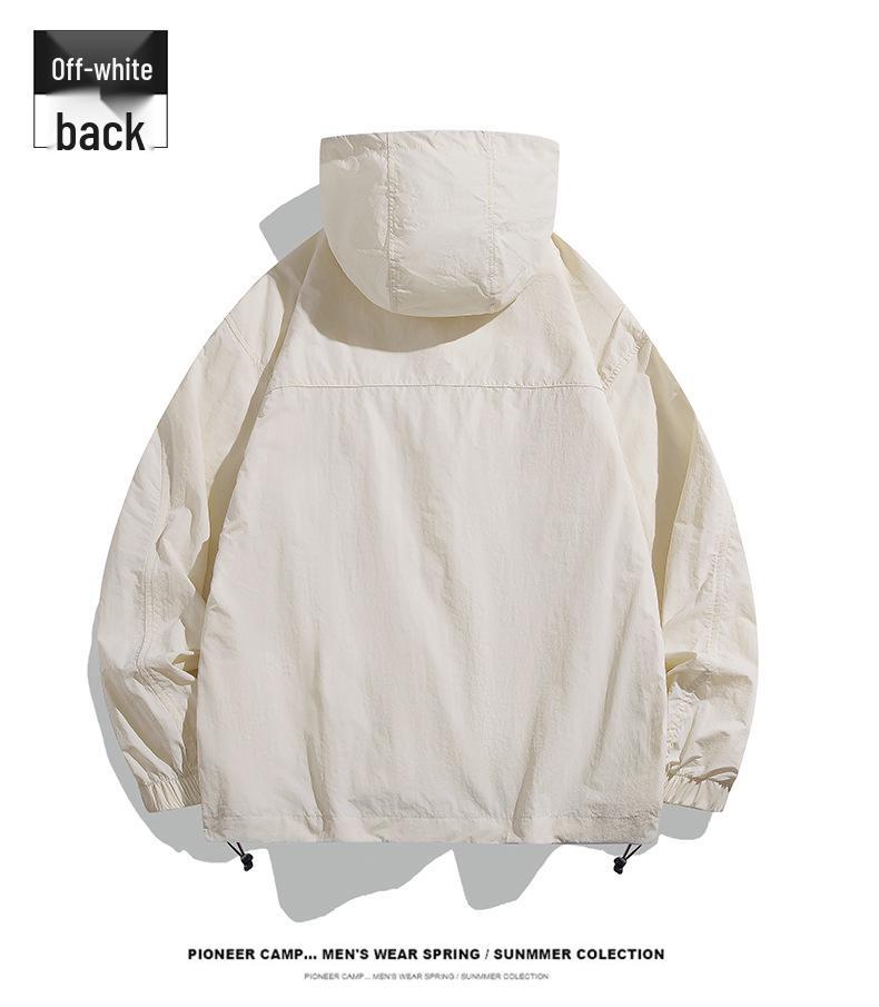 Dopamine UV Protection Couple's Windbreaker: Lightweight, Breathable Summer Skin Clothing for Men & Women, Ideal for Climbing & Outdoor Activities.