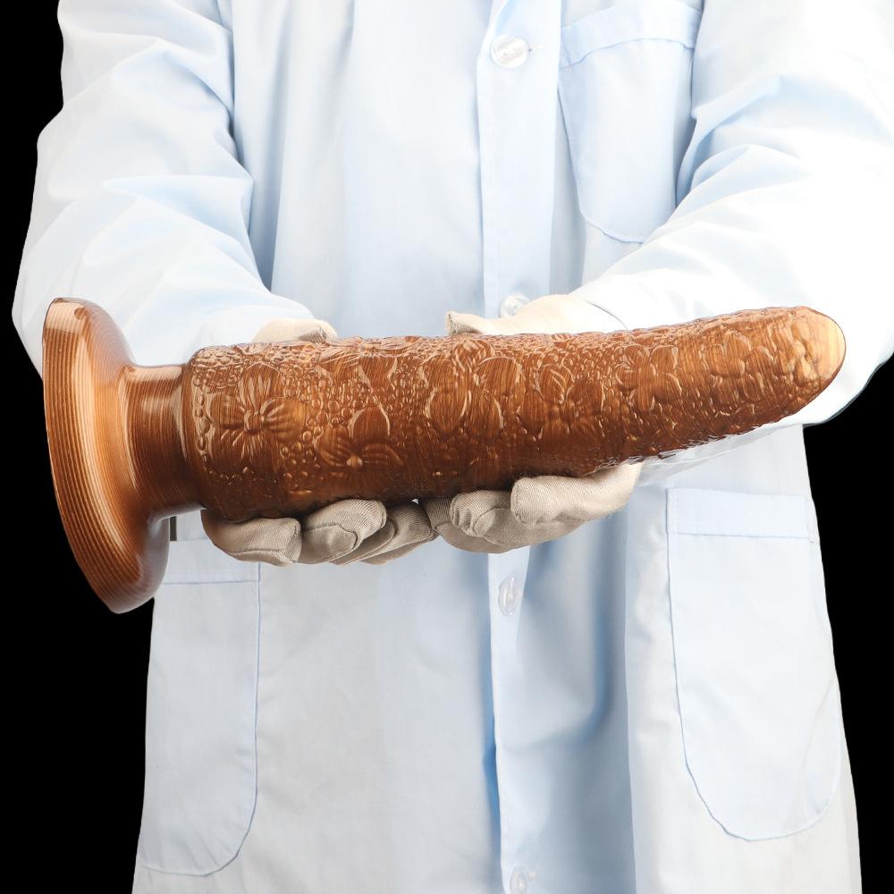 Mixed Color Giant Dildo with Suction Cup Large Anal Plug Anal Dilator Masturbator Fisting Sex Toys Realistic Penis