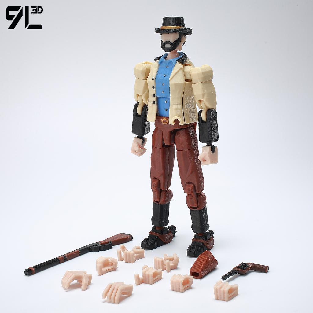 9L3D Dummy13 Horror Game Figure Realistic Anime Model Toys Articulated Joints Classic Collectible Desktop Ornament Surprise Gift