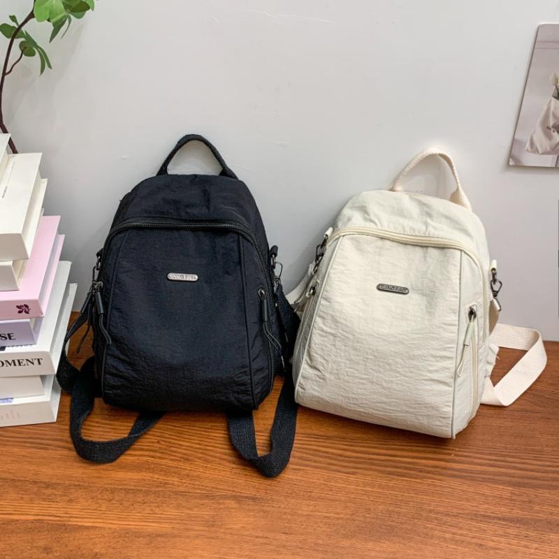 Korean Casual Lightweight Women Backpack Large Capacity for Daily Commuting Short Trip Weekend Getaway School